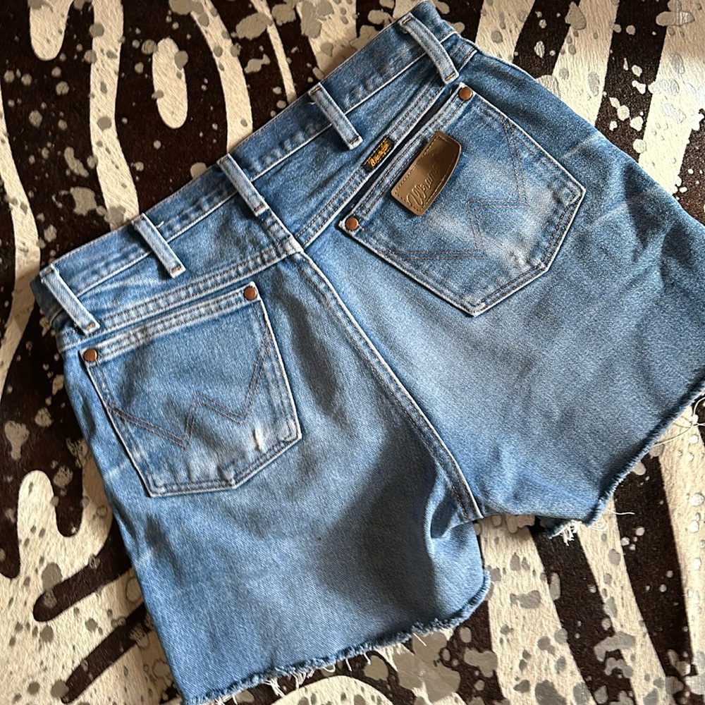 WRANGLER cutoff denim jeans jorts vintage